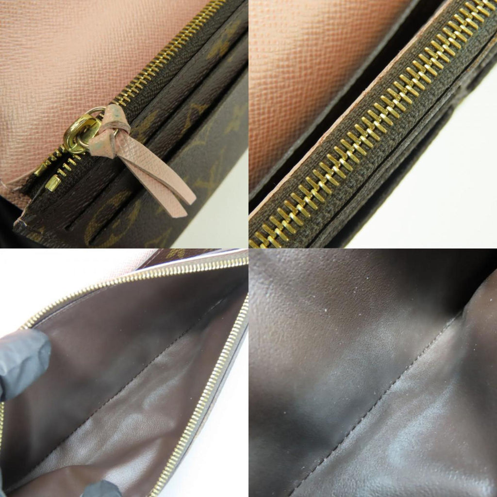Louis Vuitton Brown Rose Ballerine Monogram Long Wallet (Bi-Fold) (Pre-Owned)