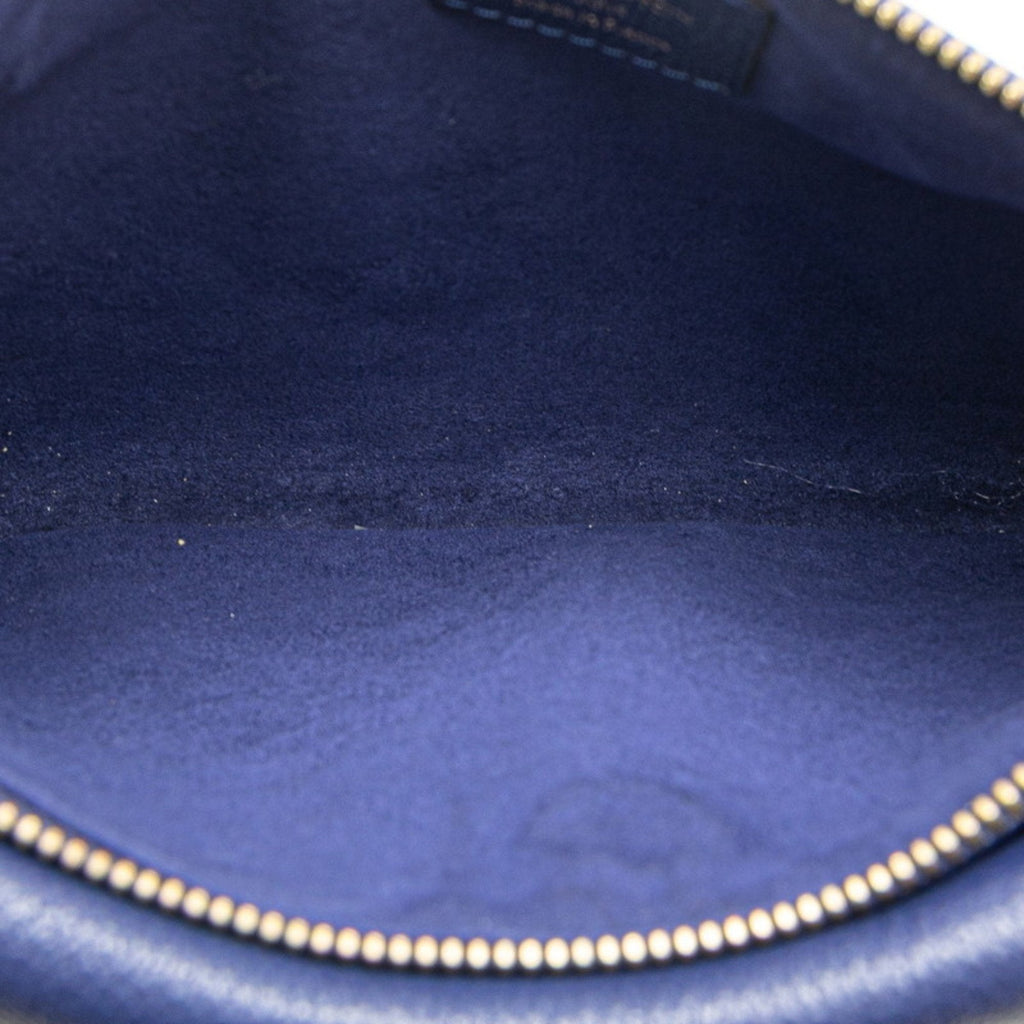Louis Vuitton Blue Leather Shoulder Bag (Pre-Owned)