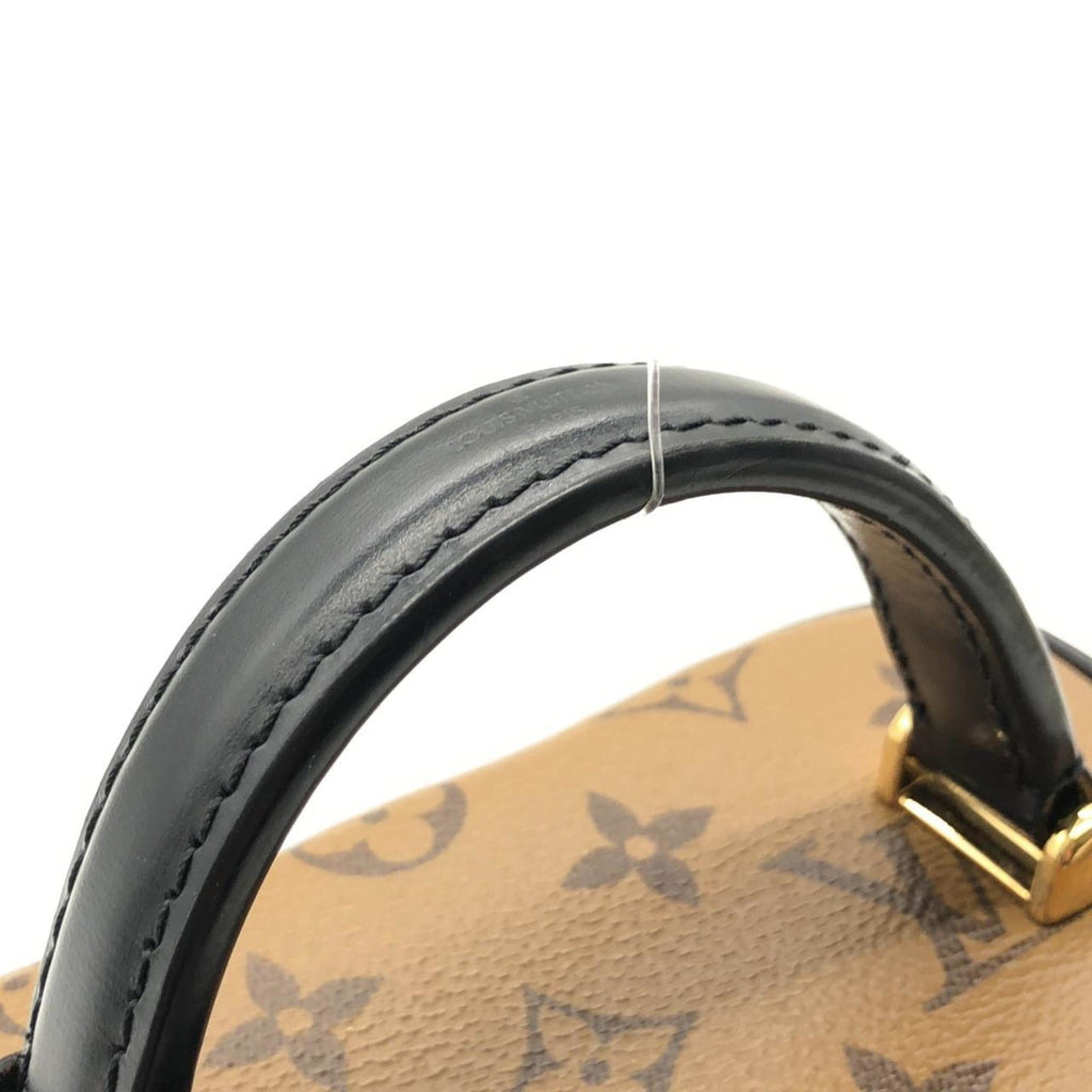 Louis Vuitton Marron Coated Canvas Handbag (Pre-Owned)