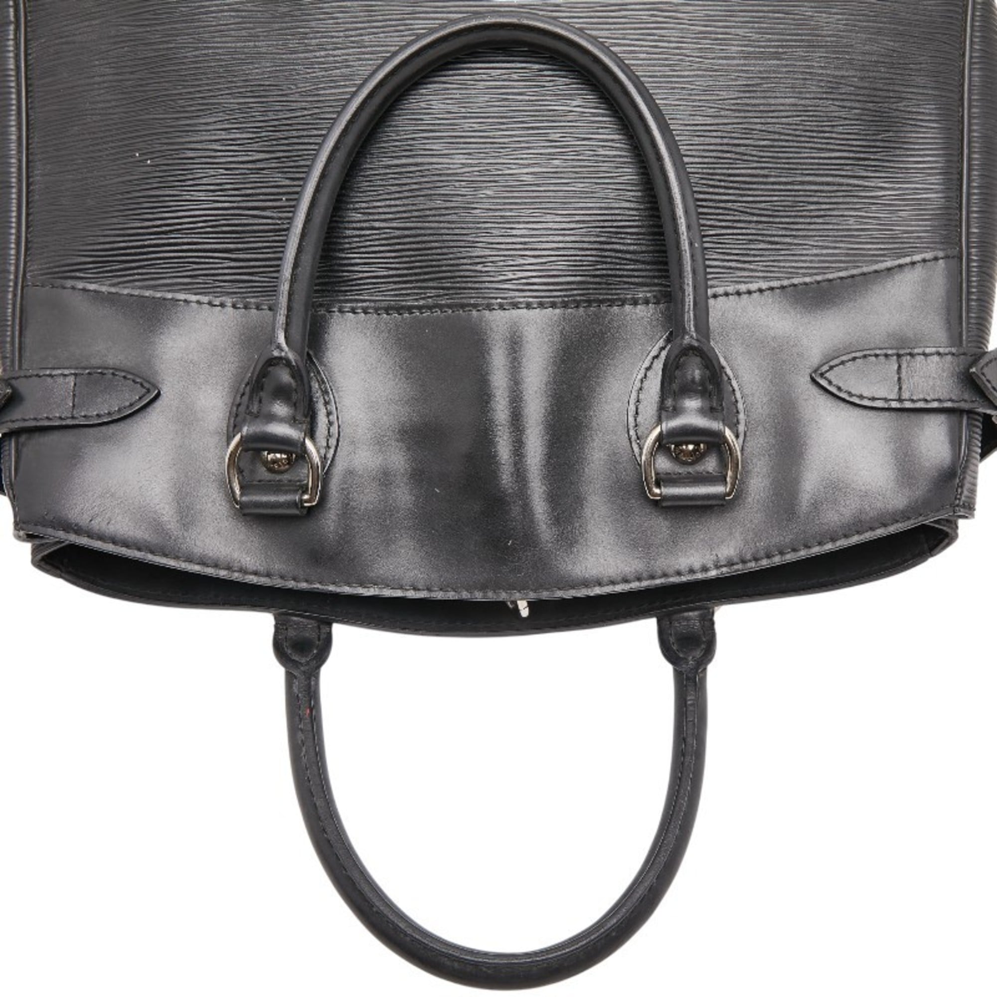 Louis Vuitton Black Noir Leather Handbag (Pre-Owned)