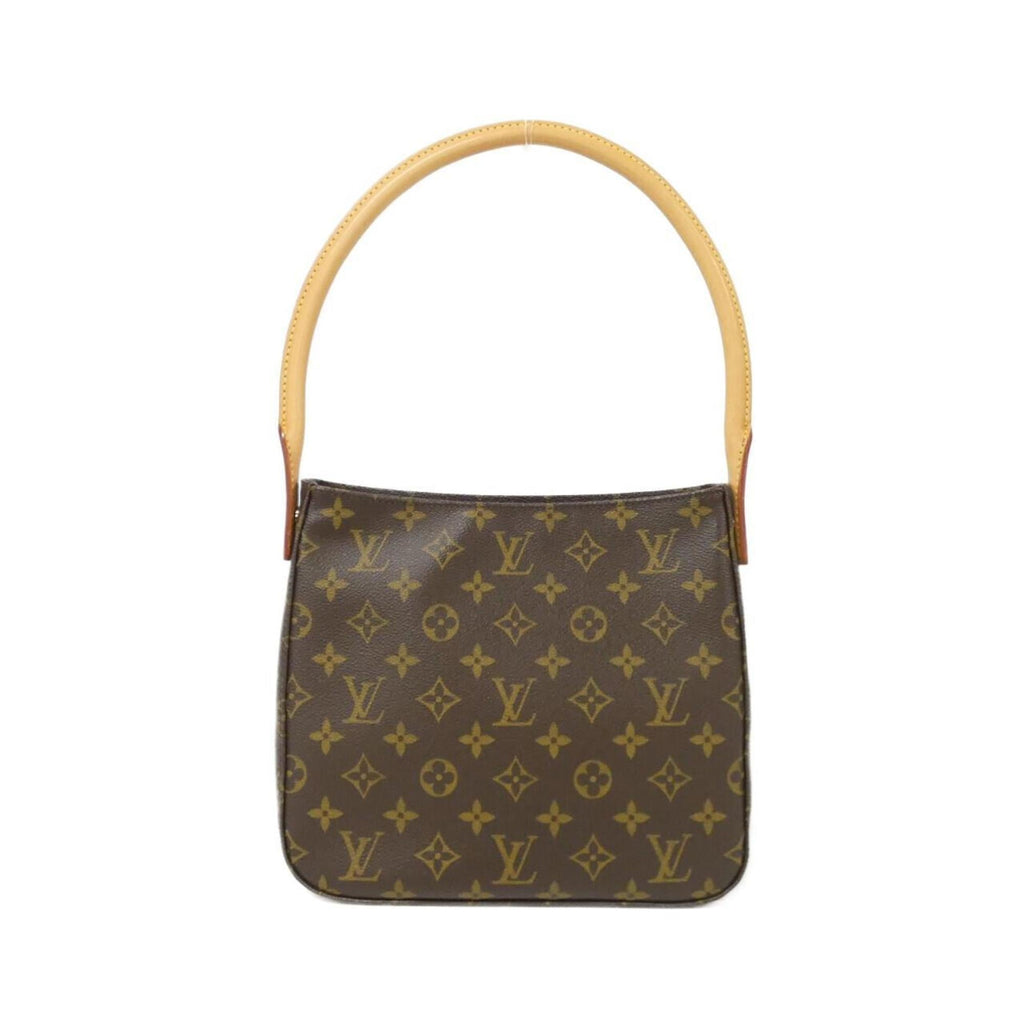 Louis Vuitton Marron Coated Canvas Shoulder Bag (Pre-Owned)
