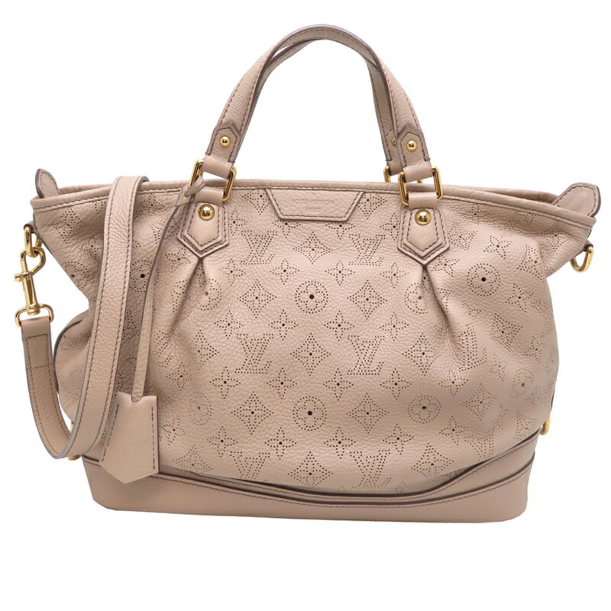 Louis Vuitton Beige Sable Monogram Handbag (Pre-Owned)
