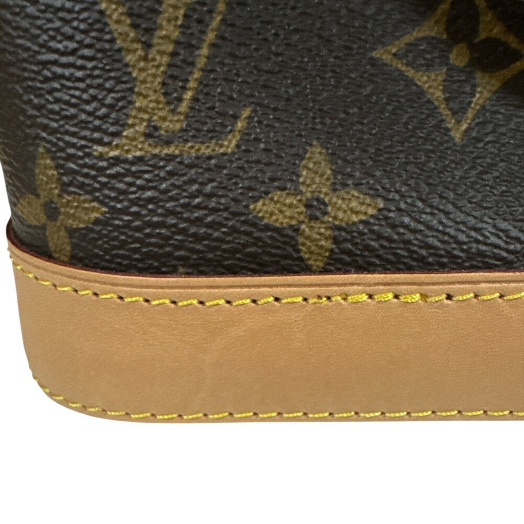 Louis Vuitton Brown Monogram Canvas Shoulder Bag (Pre-Owned)