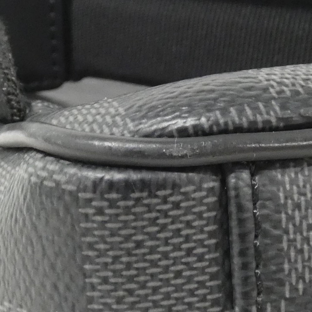 Louis Vuitton Graphite Coated Canvas Backpack (Pre-Owned)