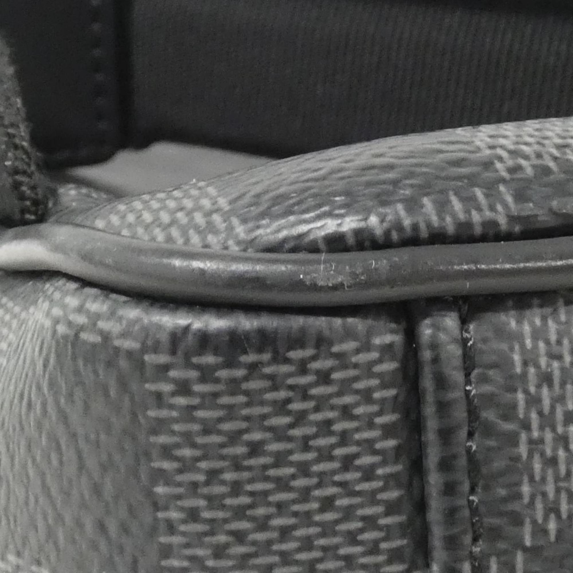 Louis Vuitton Graphite Coated Canvas Backpack (Pre-Owned)