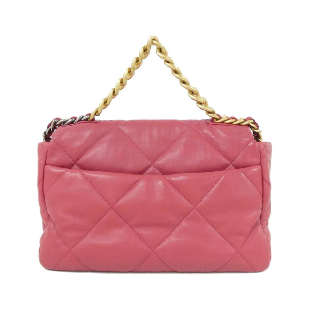 19 Flap Bag Quilted Goatskin Large