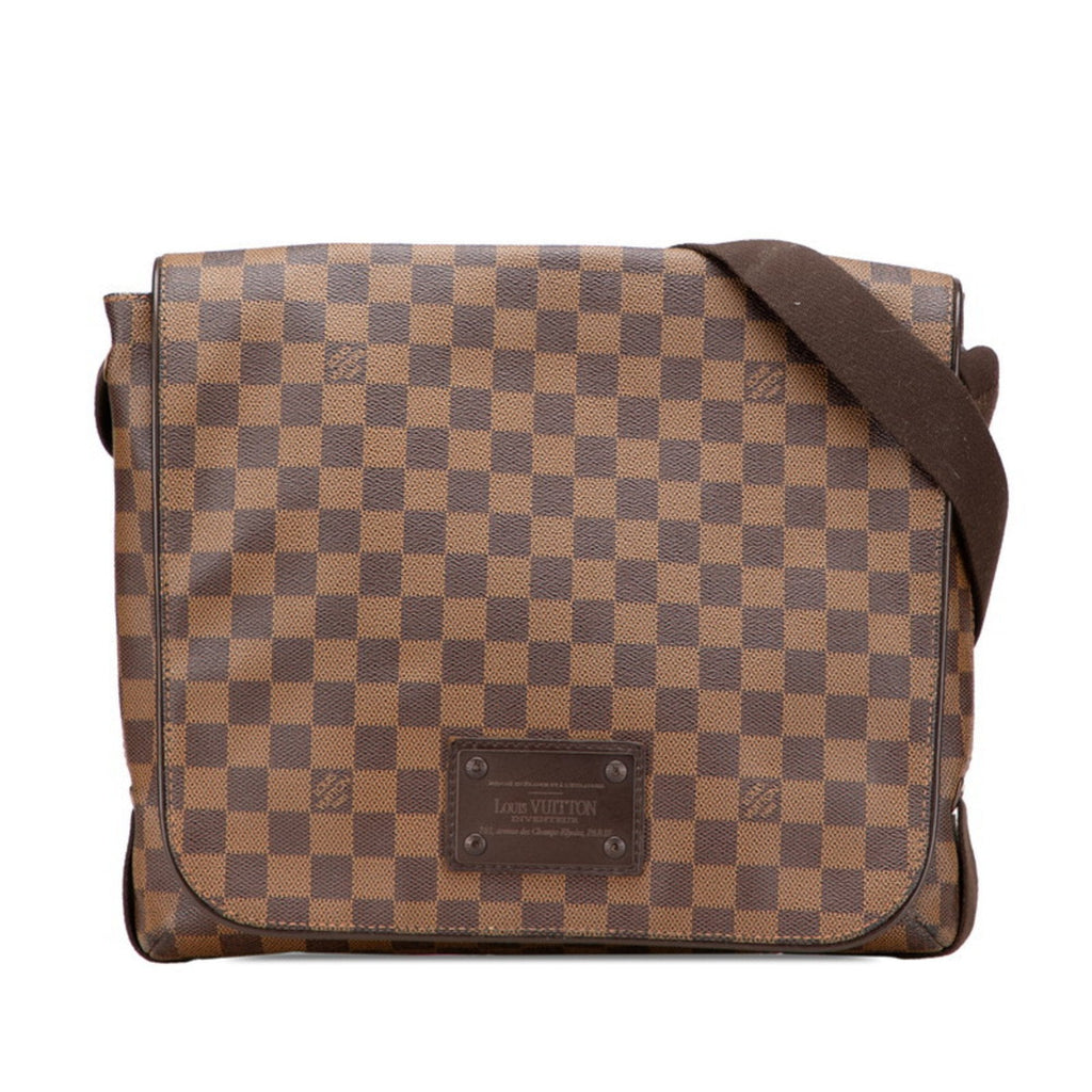 Louis Vuitton Brown Pvc Leather Shoulder Bag (Pre-Owned)
