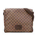 Louis Vuitton Brown Pvc Leather Shoulder Bag (Pre-Owned)