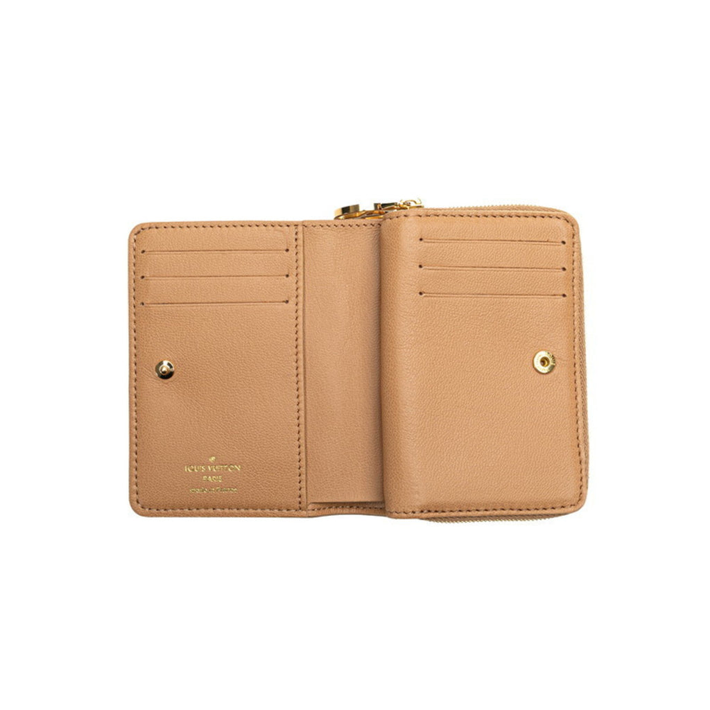 Louis Vuitton Brown Camel Leather Wallet (Bi-Fold) (Pre-Owned)