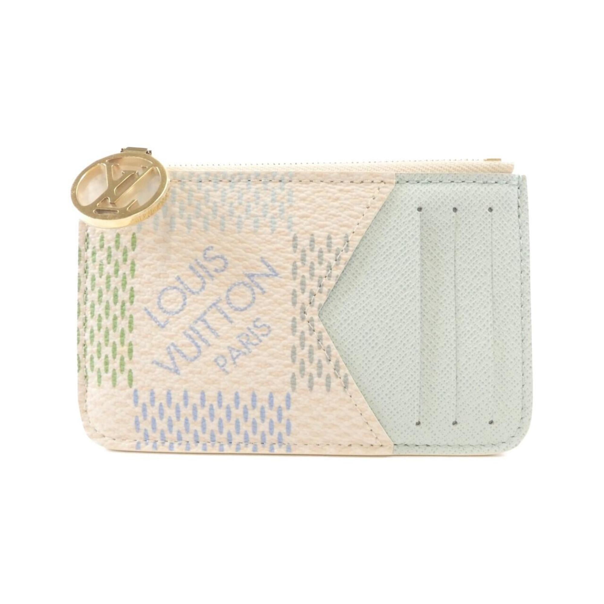 Louis Vuitton Damier Pistache Coated Canvas Coin Purse/Coin Case (Pre-Owned)