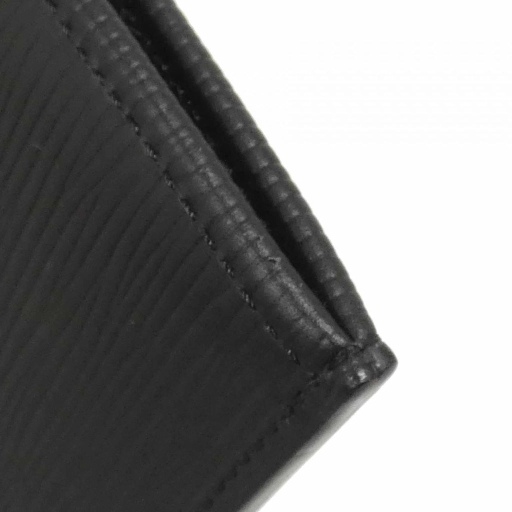 Louis Vuitton Black Leather Handbag Pochette (Pre-Owned)