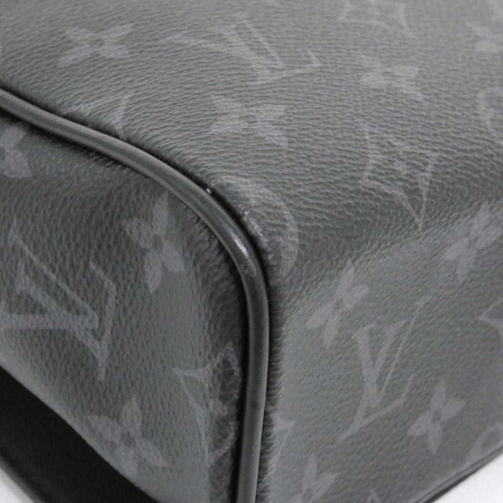 Louis Vuitton Monogram Eclipse Black Coated Canvas Shoulder Bag (Pre-Owned)