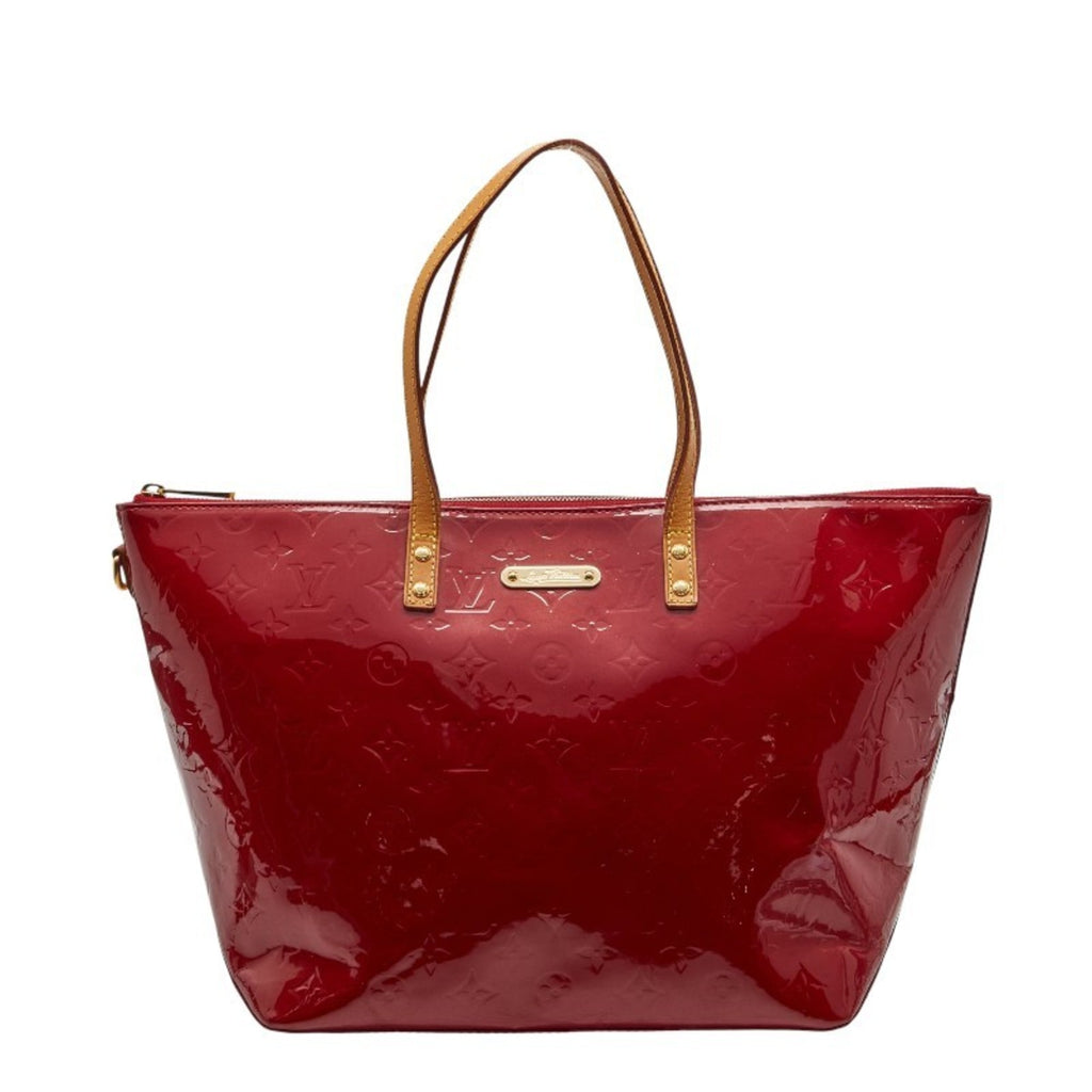 Louis Vuitton Pomme D'amour Red Color Patent Leather Handbag Tote Bag (Pre-Owned)