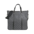 Louis Vuitton Graphite Coated Canvas Handbag (Pre-Owned)
