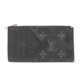 Louis Vuitton Black Monogram Eclipse Coin Purse/Coin Case (Pre-Owned)