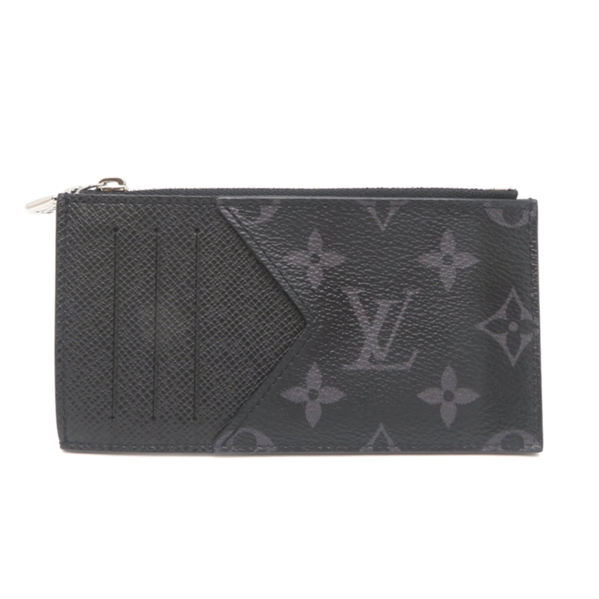 Louis Vuitton Black Monogram Eclipse Coin Purse/Coin Case (Pre-Owned)