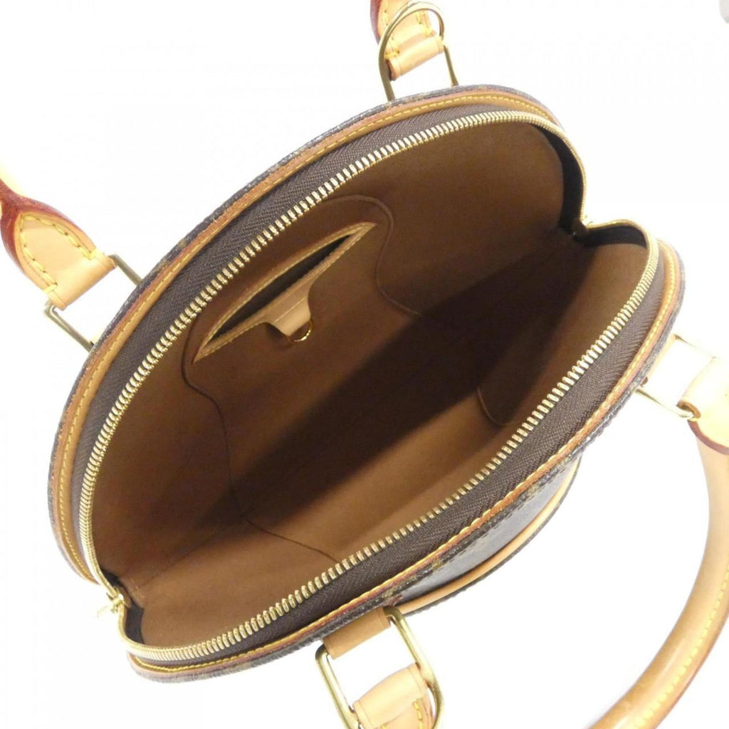 Louis Vuitton Monogram Eclipse Marron Coated Canvas Handbag (Pre-Owned)