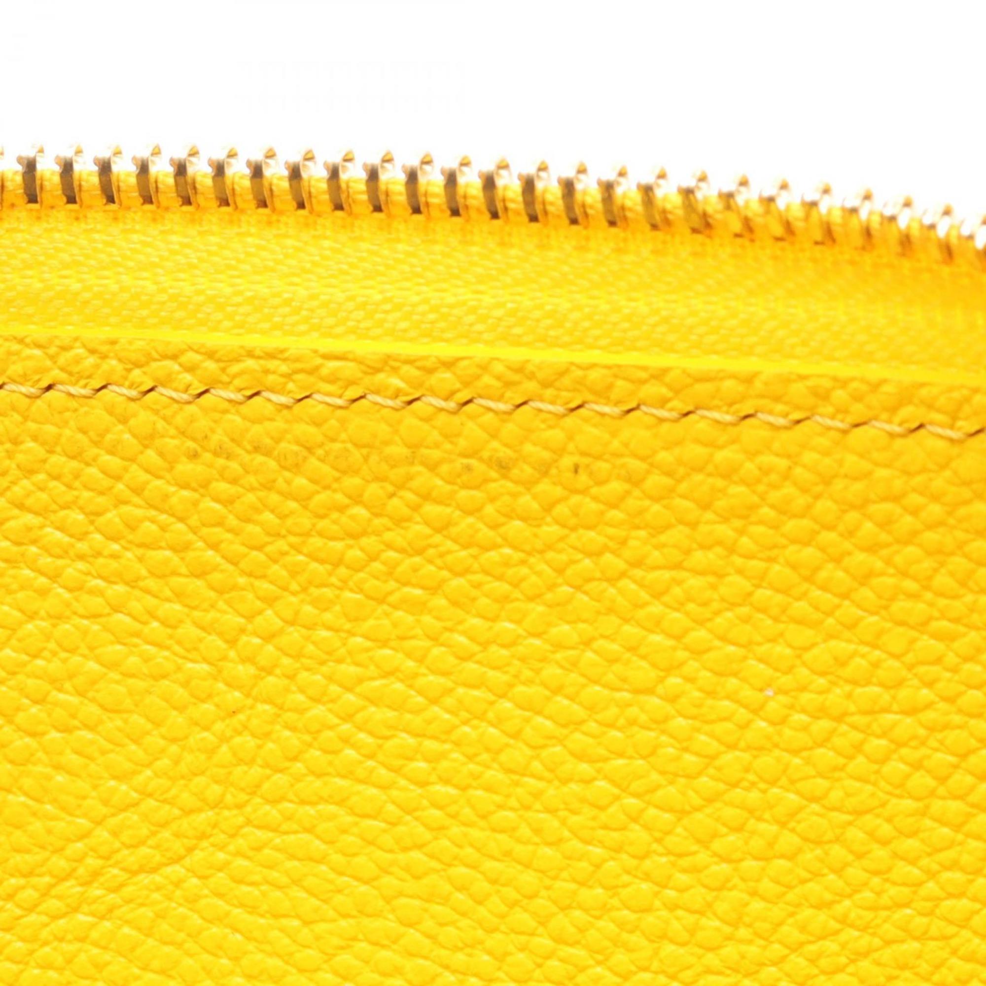 Louis Vuitton Monogram Empreinte Yellow Monogram Empreinte Long Wallet (Bi-Fold) (Pre-Owned)