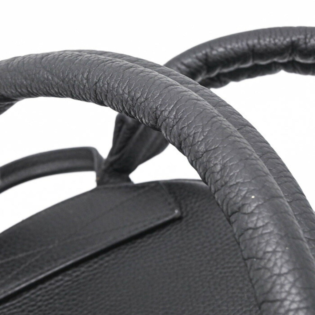 Louis Vuitton Black Leather Backpack (Pre-Owned)