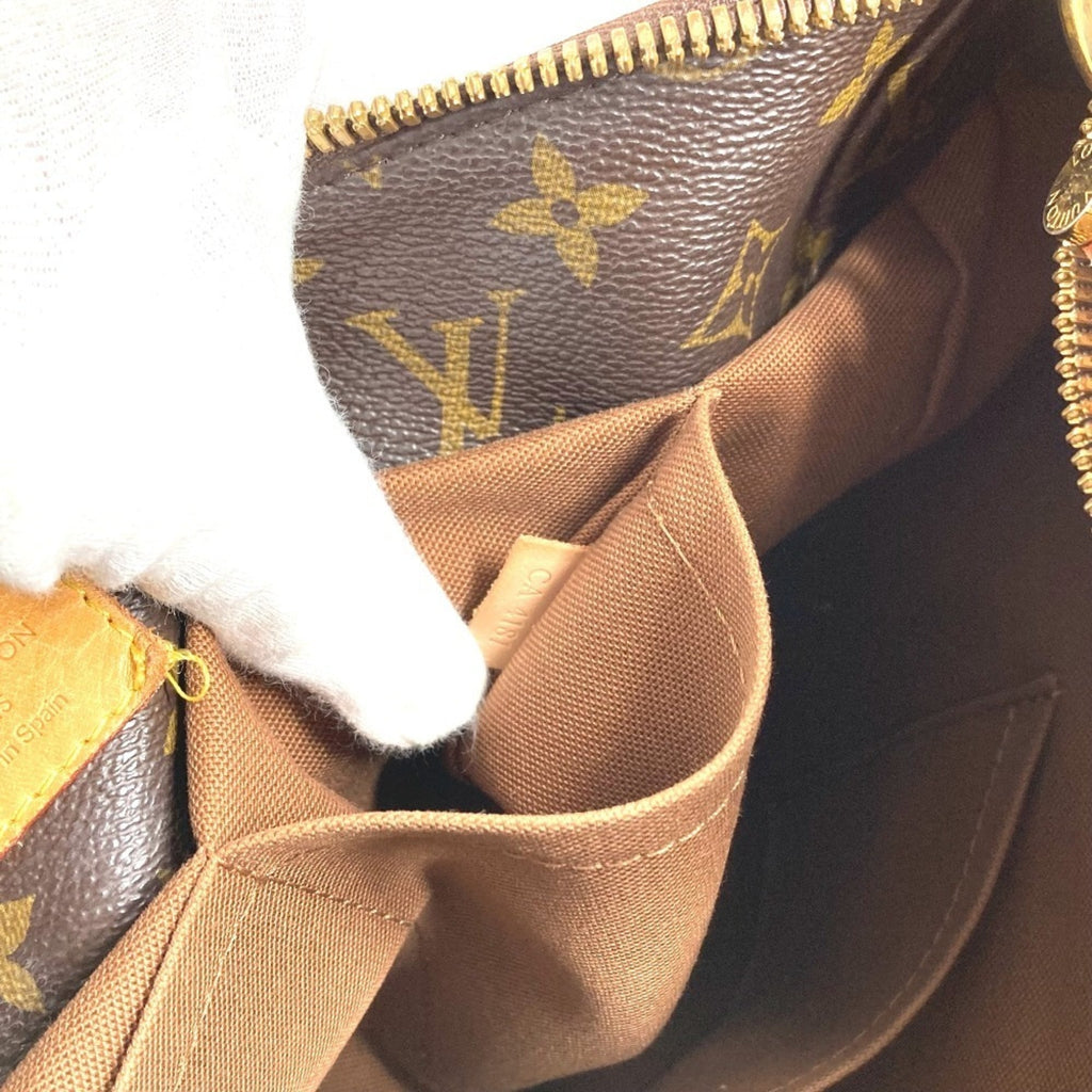Louis Vuitton Monogram Brown Monogram Shoulder Bag Tote Bag (Pre-Owned)