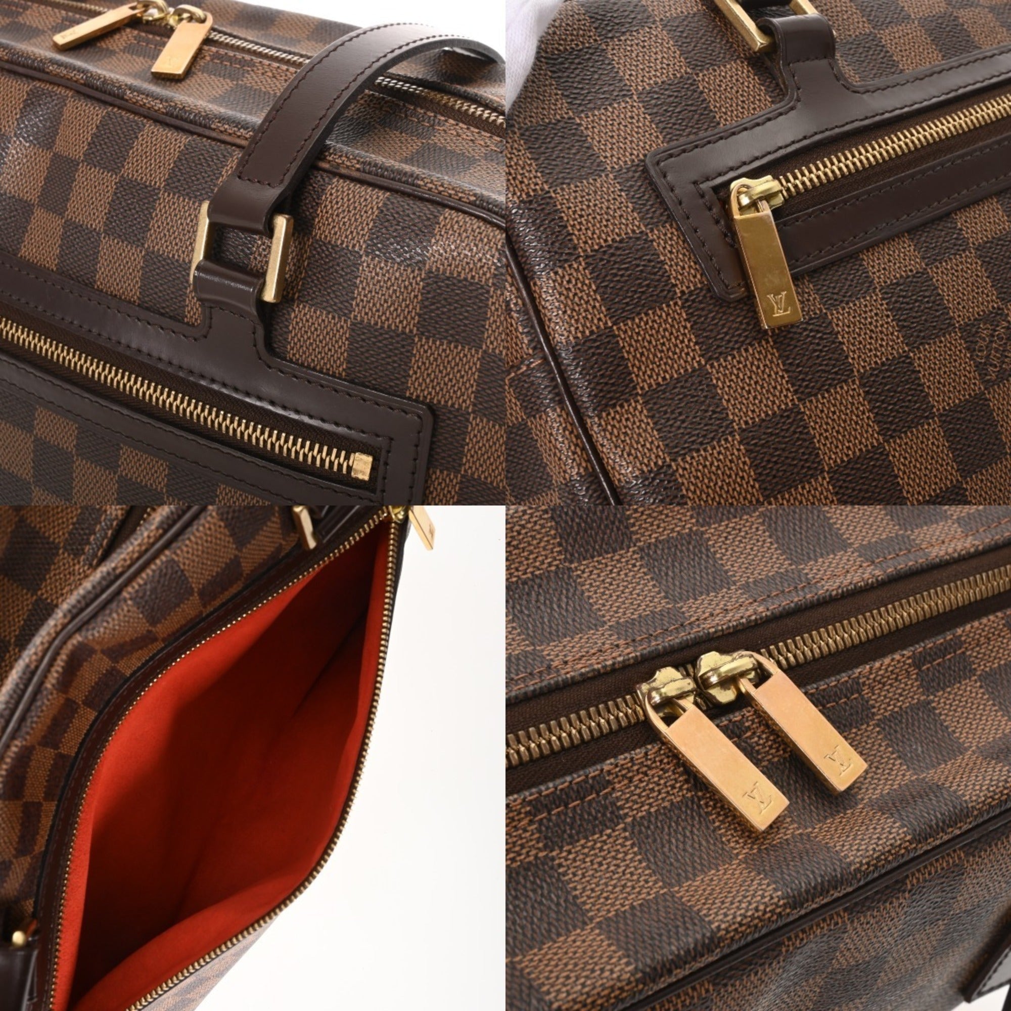 Louis Vuitton Damier Brown Damier Canvas Damier Canvas Shoulder Bag (Pre-Owned)