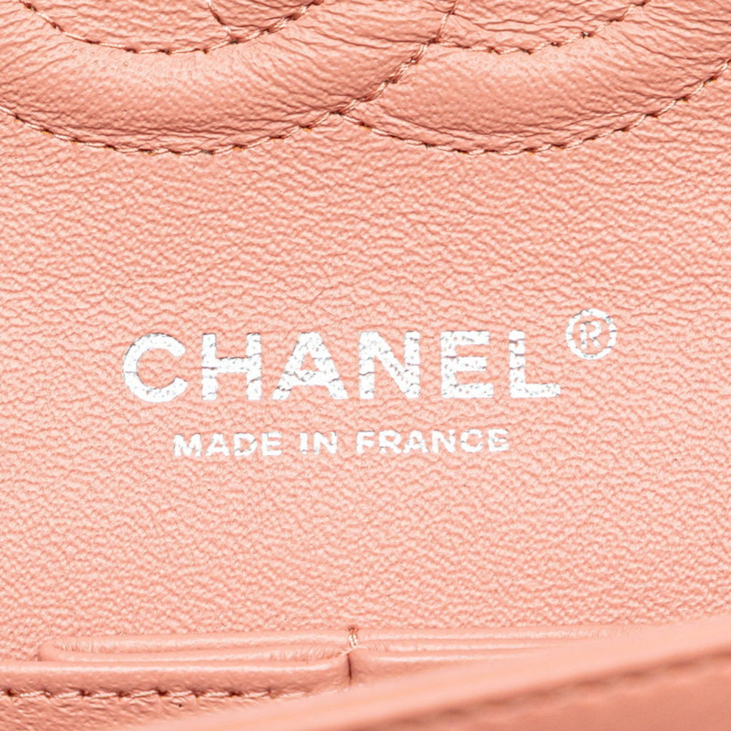 Classic Double Flap Bag Quilted Patent Medium