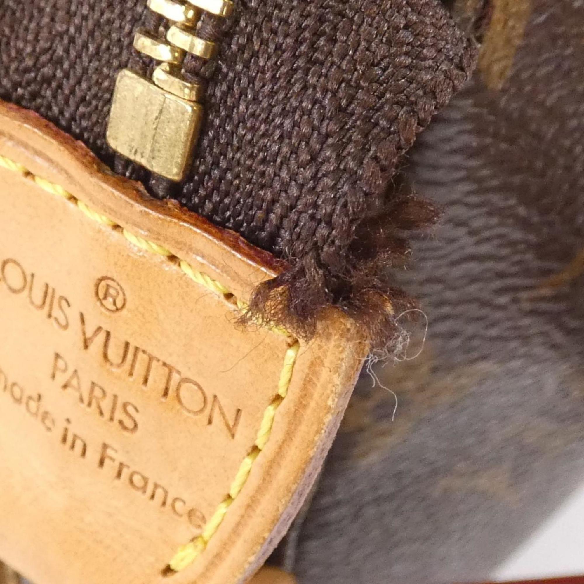 Louis Vuitton Brown Coated Canvas Pouch (Pre-Owned)
