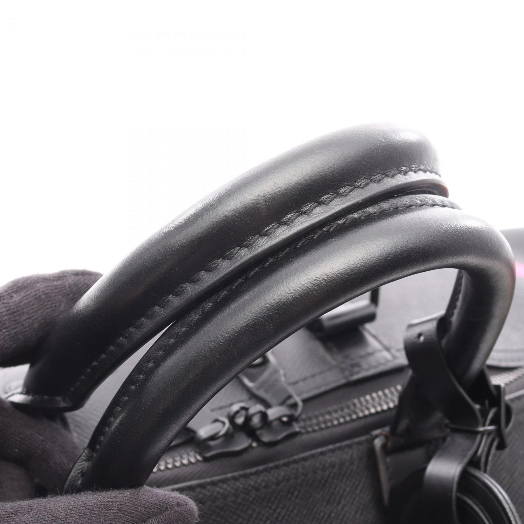 Louis Vuitton Black Multi-Color Noir Leather Boston Bag (Pre-Owned)