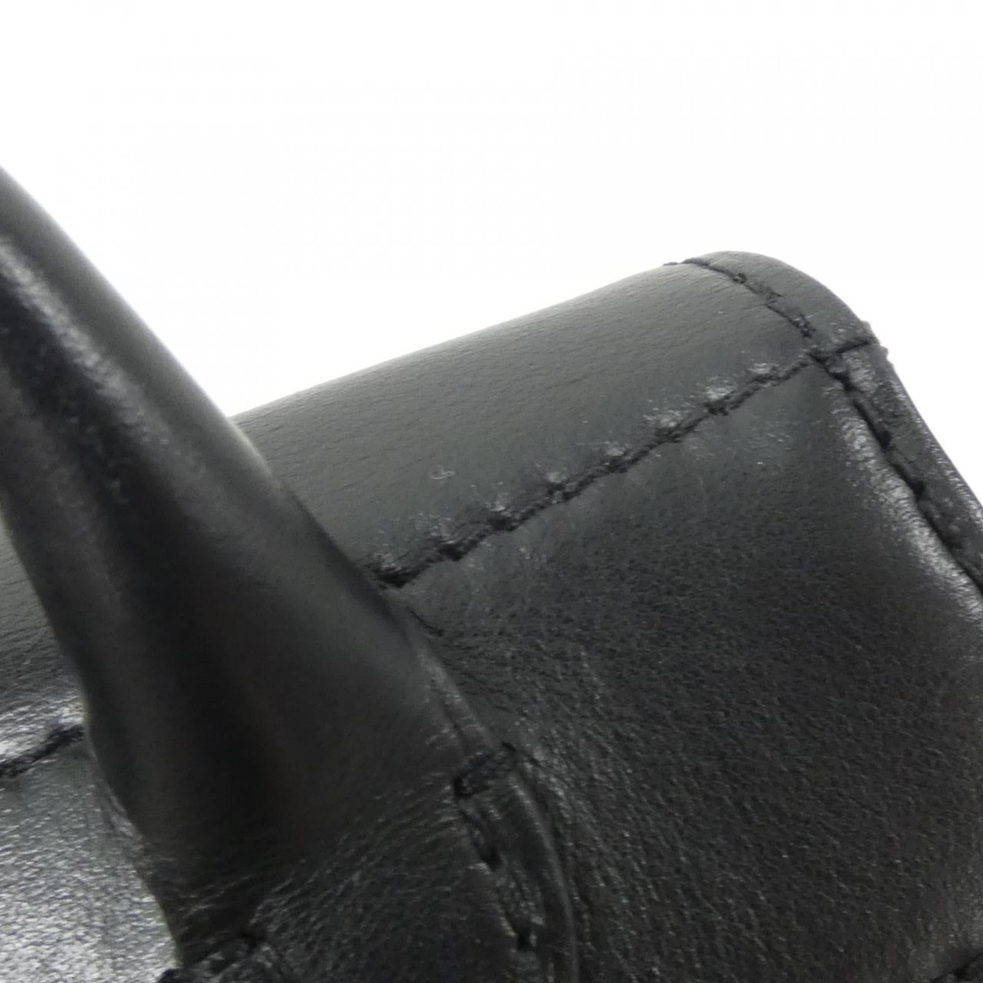 Louis Vuitton Black Coated Canvas Shoulder Bag (Pre-Owned)