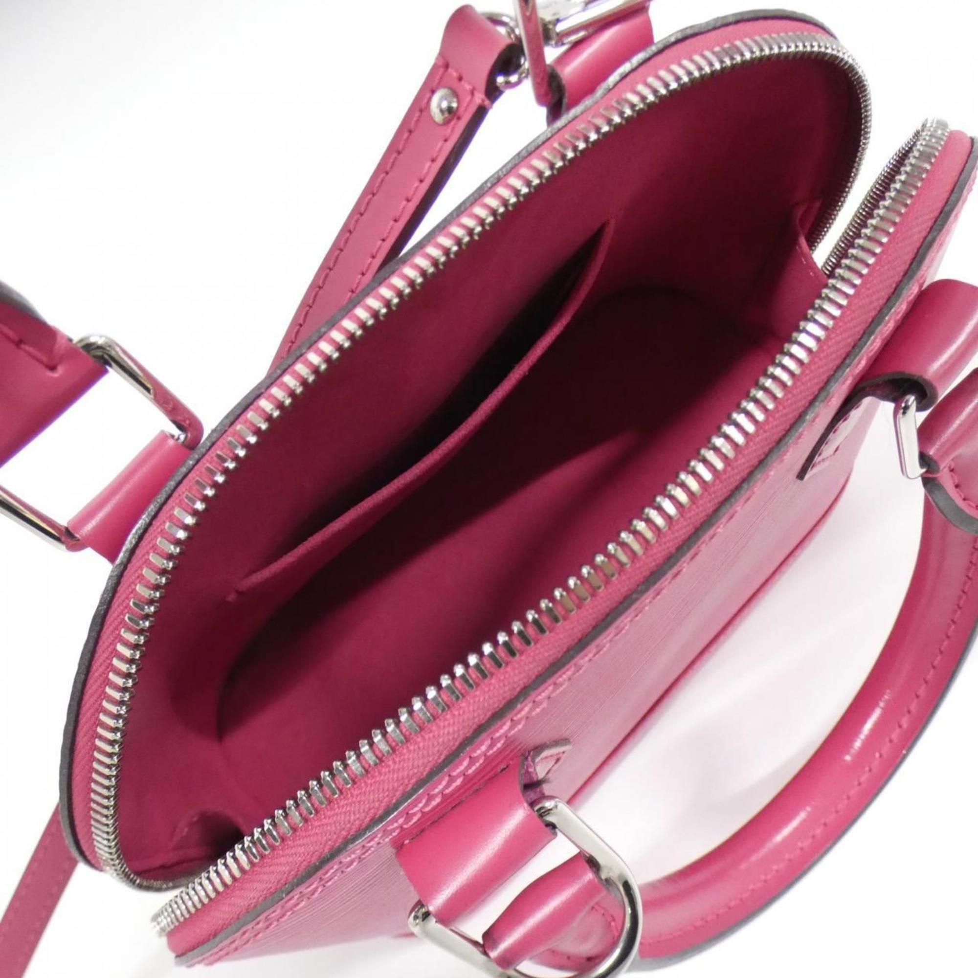 Louis Vuitton Fuchsia Pink Leather Handbag (Pre-Owned)