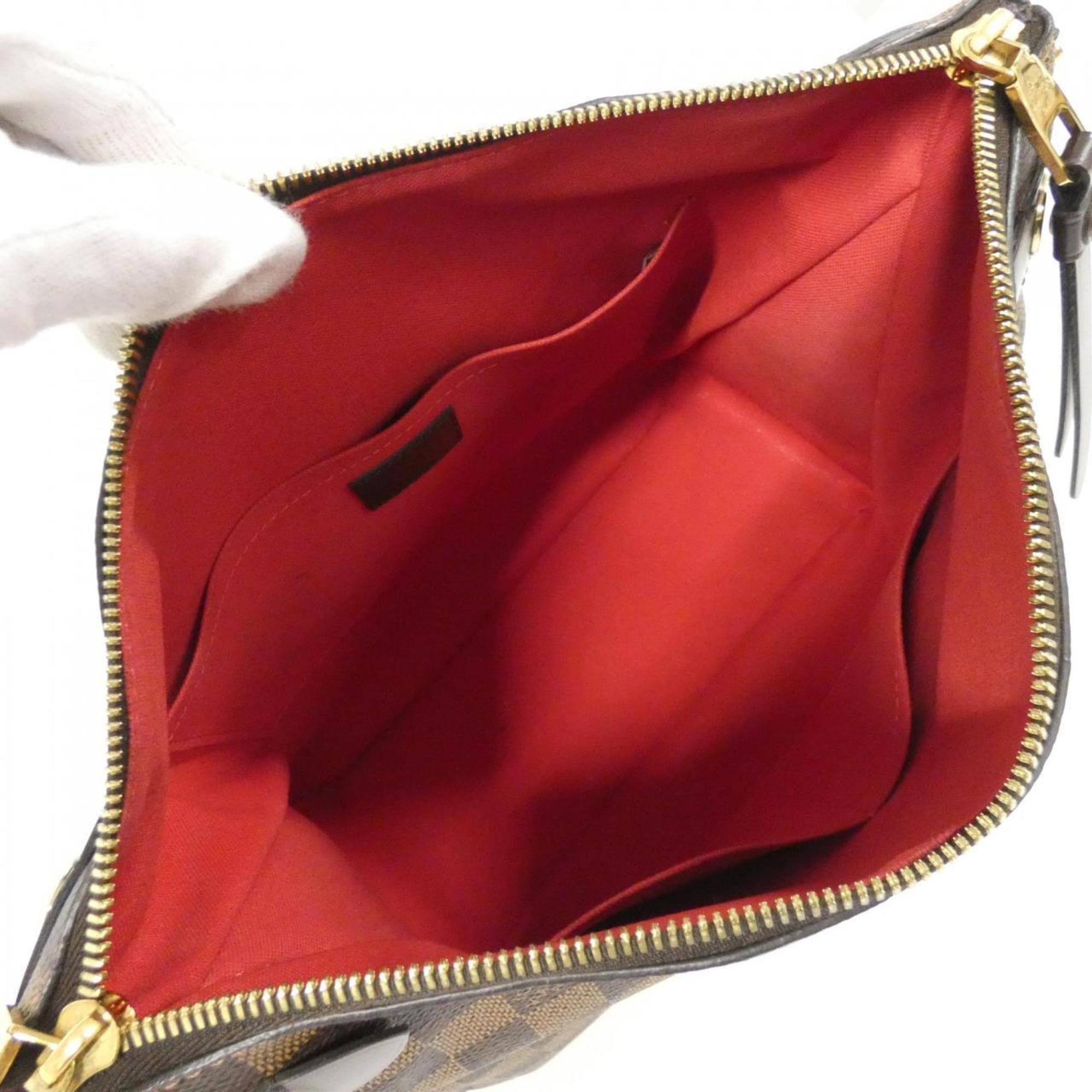 Louis Vuitton Ebene Coated Canvas Shoulder Bag (Pre-Owned)