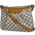 Louis Vuitton White Damier Azur Shoulder Bag (Pre-Owned)