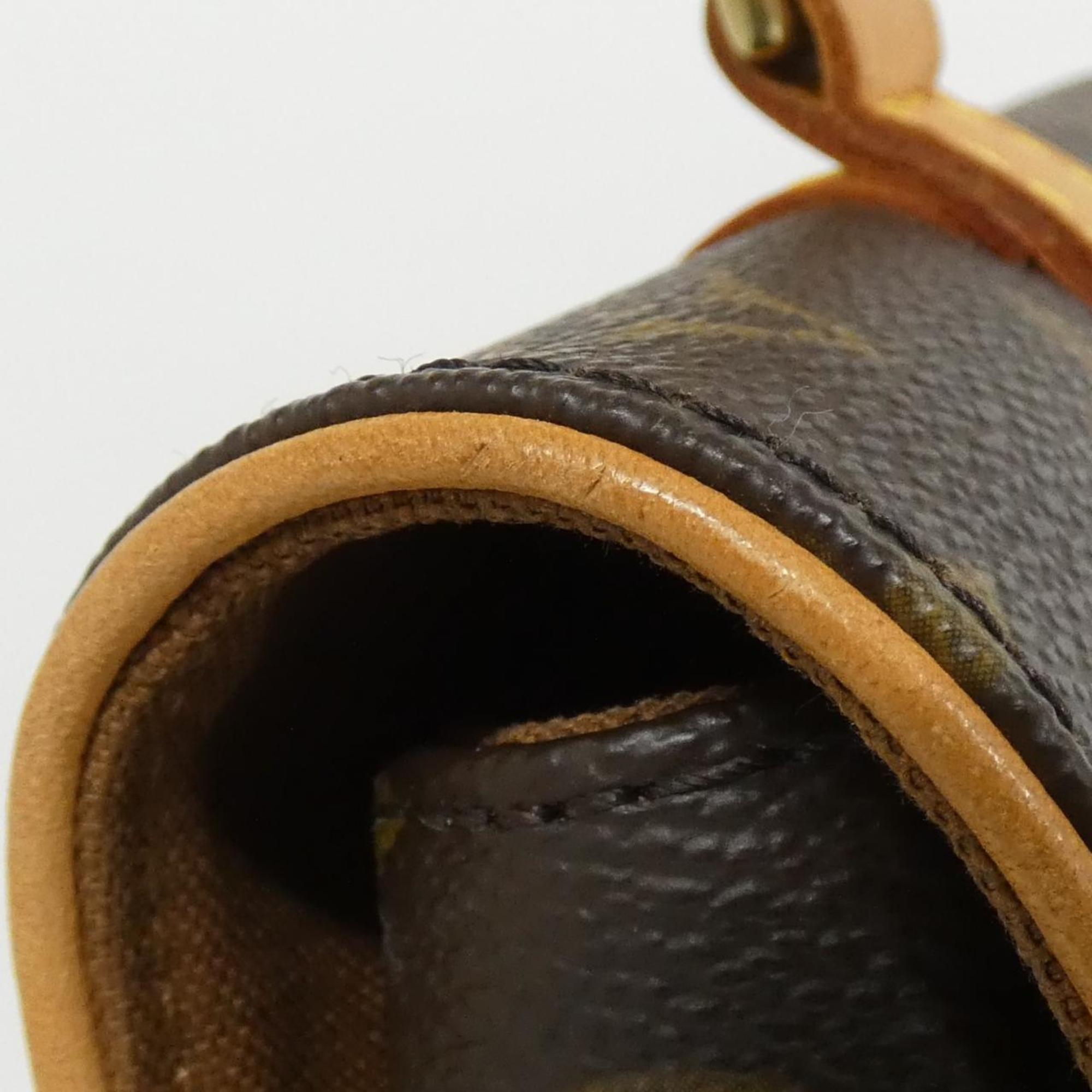 Louis Vuitton Marron Coated Canvas Backpack (Pre-Owned)