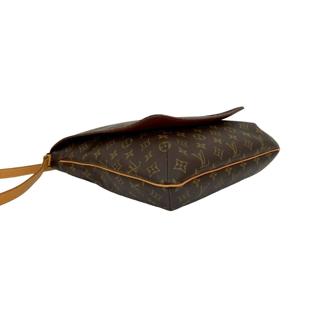 Louis Vuitton Brown Leather Pvc Pochette Shoulder Bag (Pre-Owned)