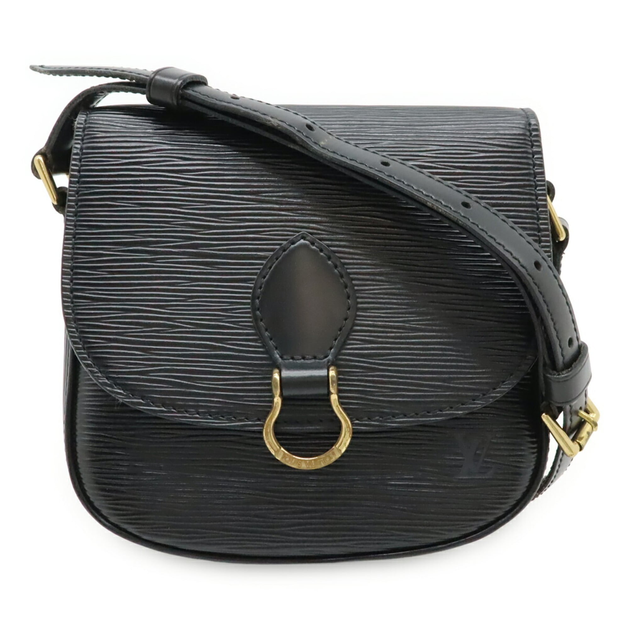 Louis Vuitton Epi Black Noir Epi Leather Pochette Shoulder Bag (Pre-Owned)