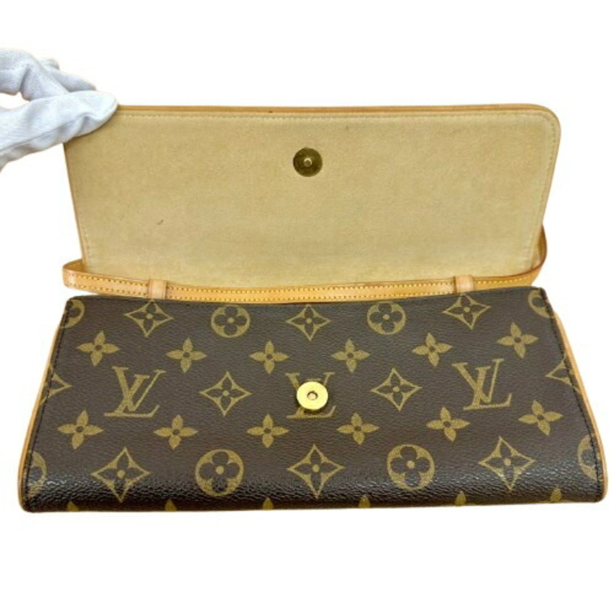 Twin Handbag Monogram Canvas GM