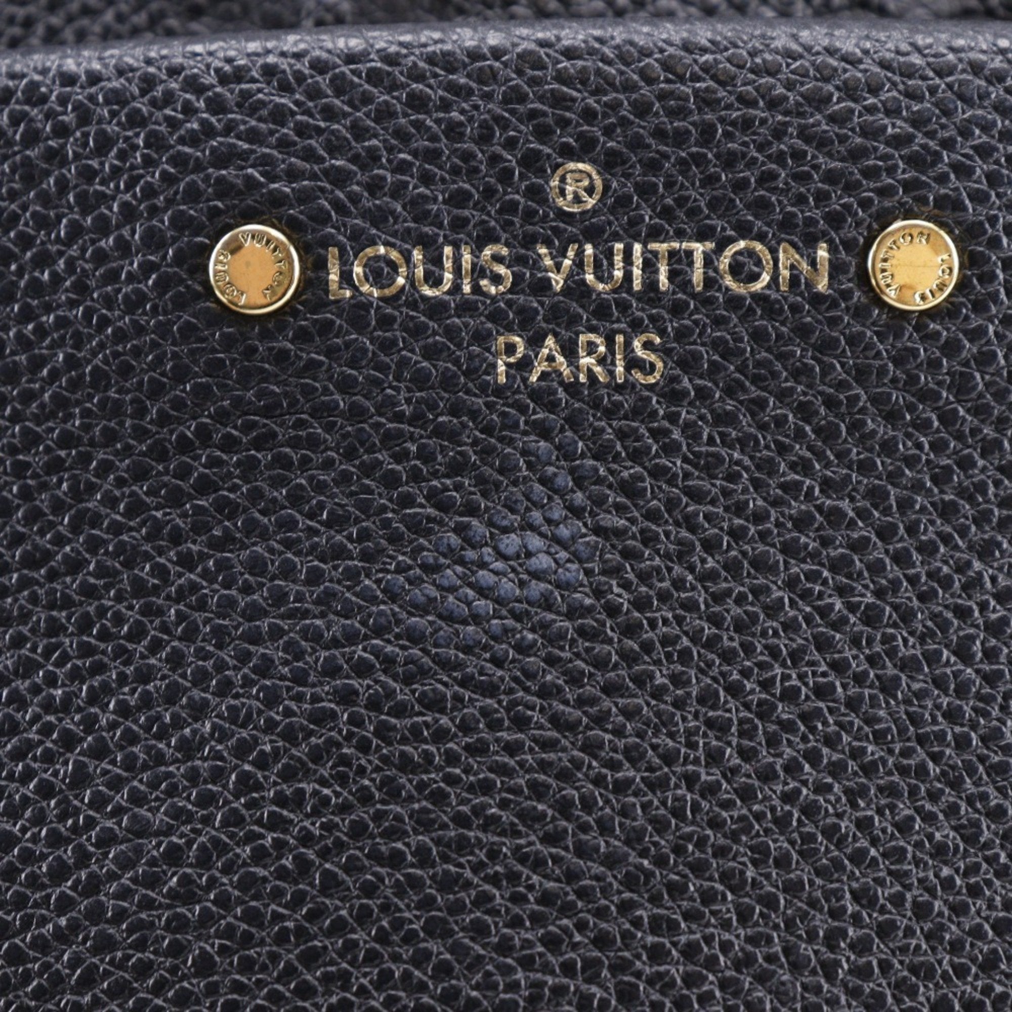 Louis Vuitton Black Monogram Empreinte Backpack (Pre-Owned)