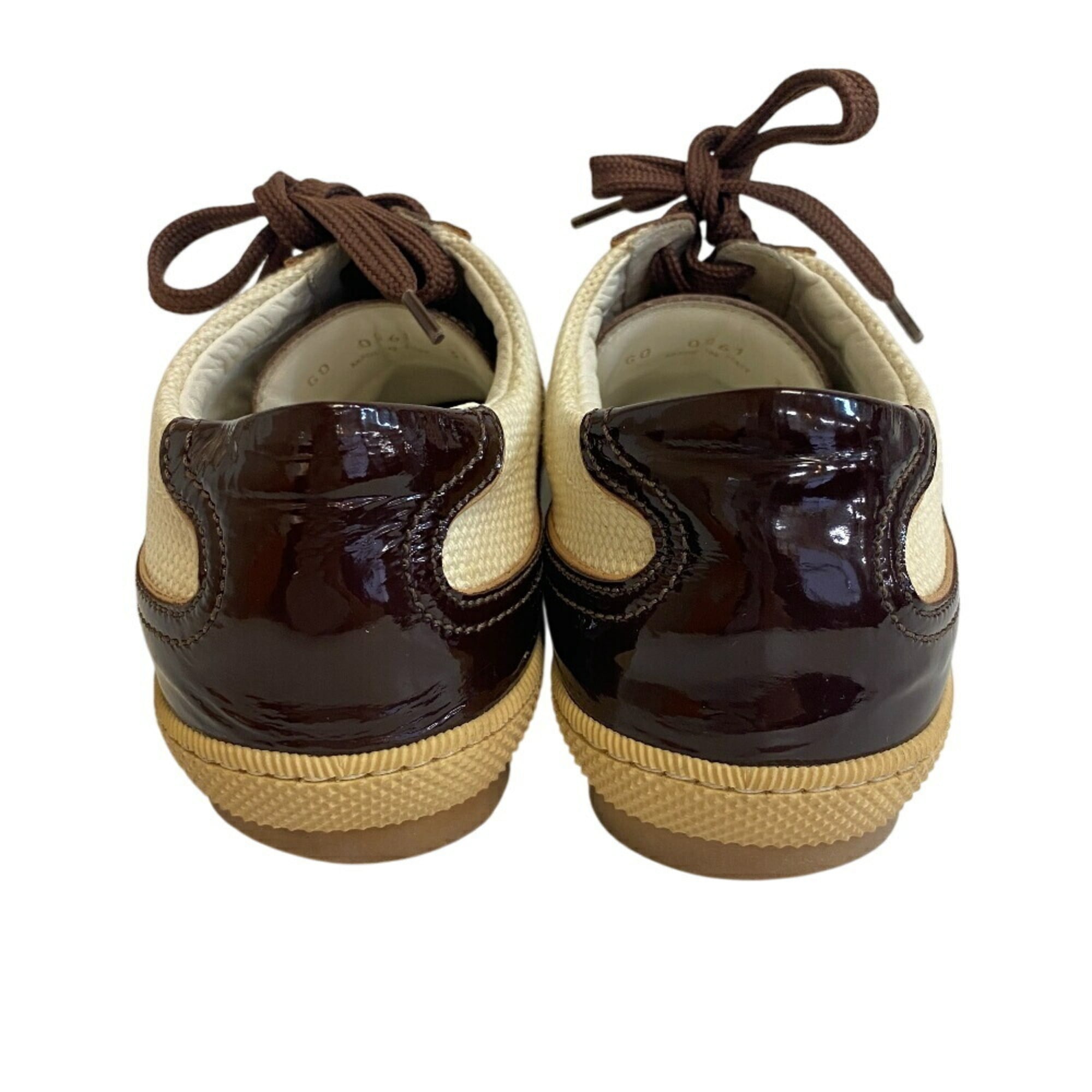 Louis Vuitton Brown White Sneakers (Pre-Owned)