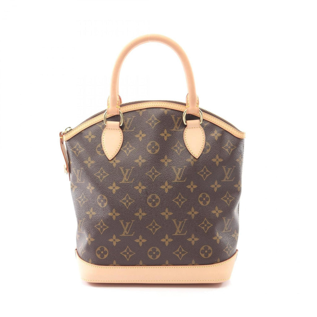Louis Vuitton Brown Monogram Coated Canvas Leather Handbag (Pre-Owned)