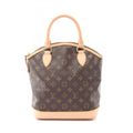 Louis Vuitton Brown Monogram Coated Canvas Leather Handbag (Pre-Owned)