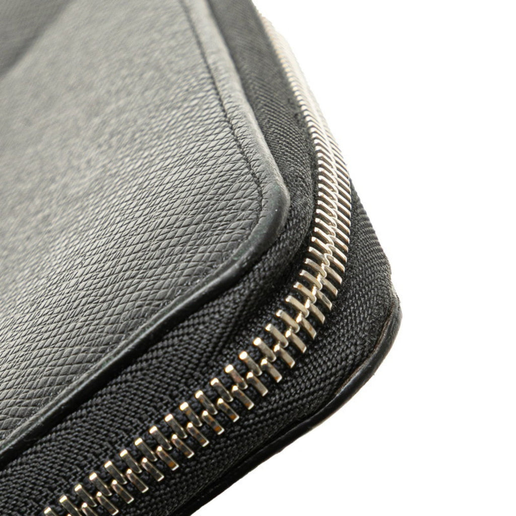 Louis Vuitton Taiga Black Noir Leather Coin Purse/Coin Case (Pre-Owned)