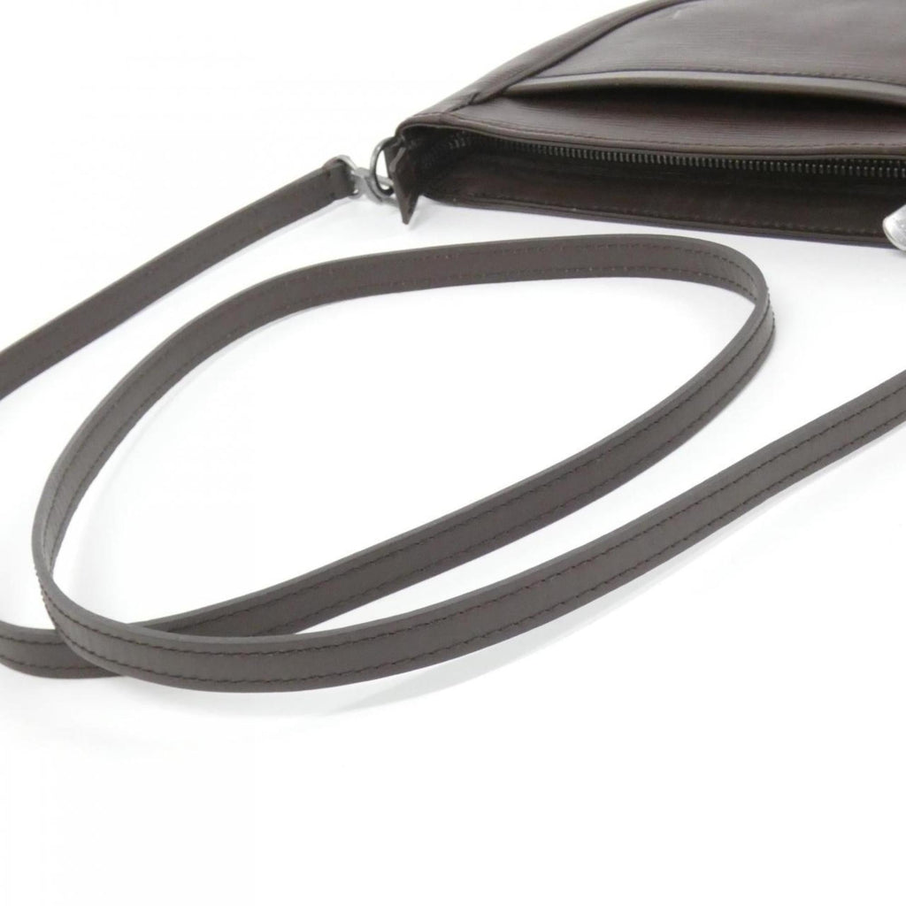 Louis Vuitton Mocha Leather Shoulder Bag (Pre-Owned)
