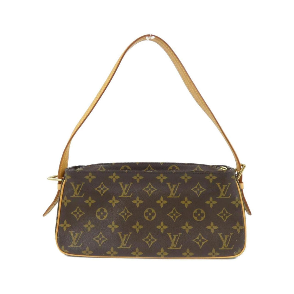 Louis Vuitton Marron Coated Canvas Shoulder Bag (Pre-Owned)