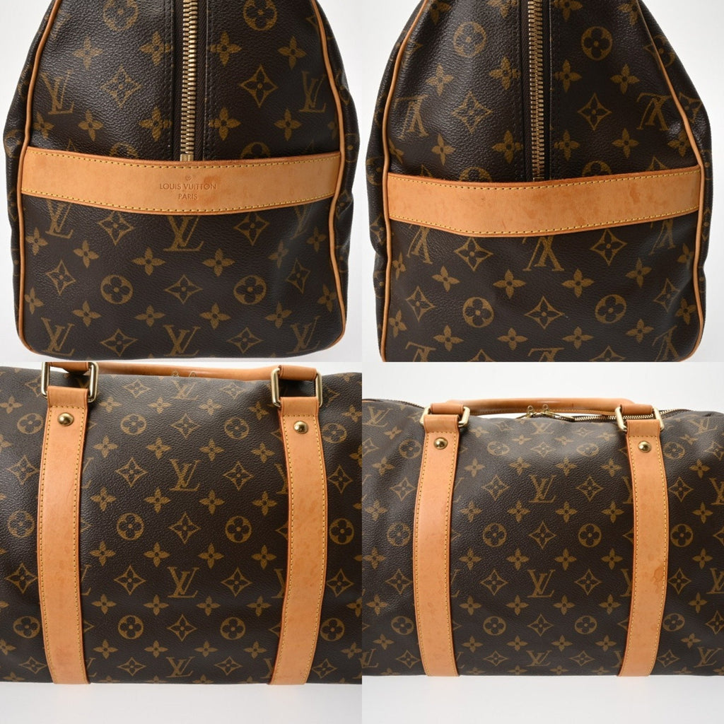 Louis Vuitton Brown Monogram Canvas Boston Bag (Pre-Owned)