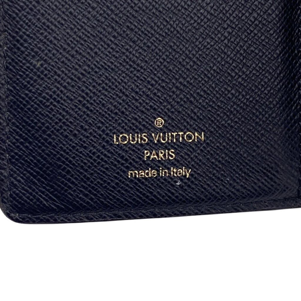 Louis Vuitton Brown Leather Wallet (Bi-Fold) (Pre-Owned)