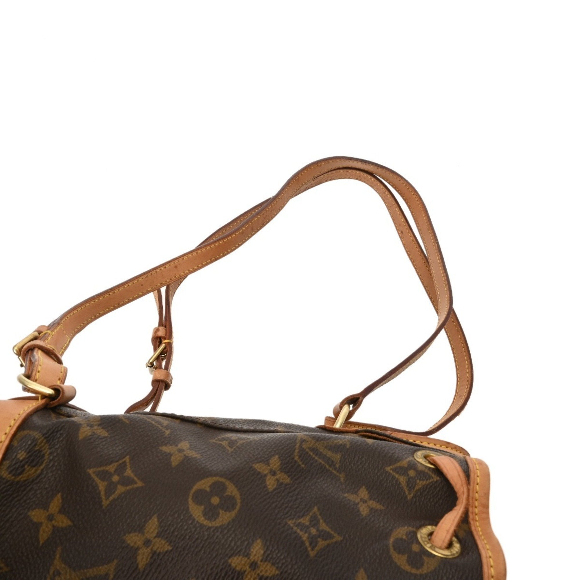 Louis Vuitton Brown Canvas Monogram Backpack (Pre-Owned)