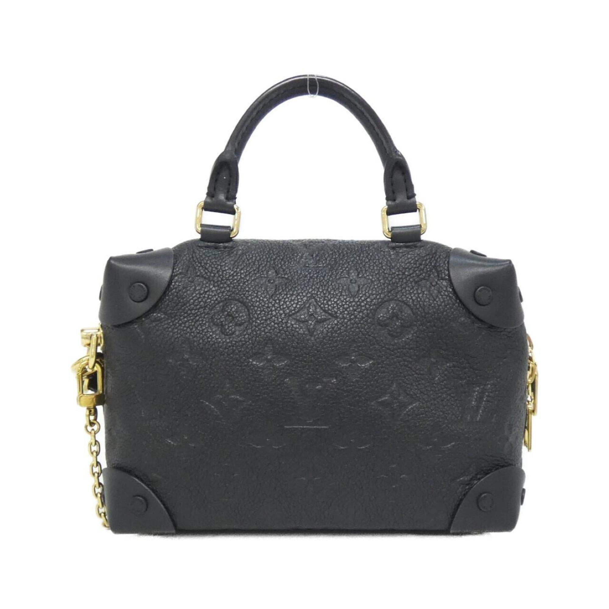 Louis Vuitton Monogram Empreinte Black Leather Handbag (Pre-Owned)