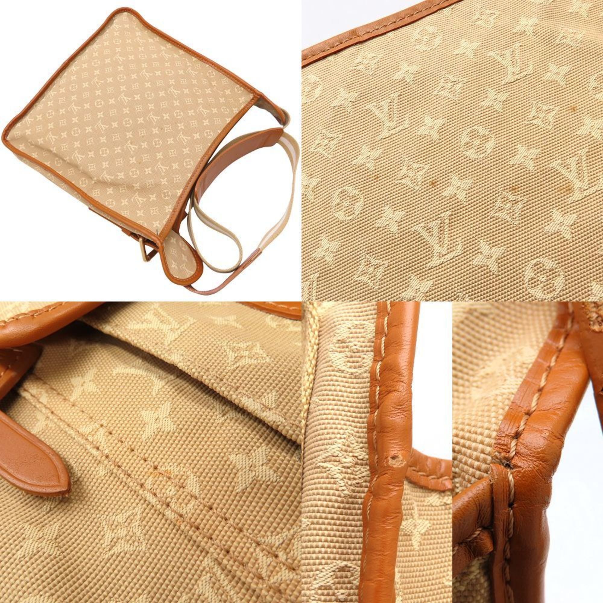 Louis Vuitton Beige Monogram Mini Shoulder Bag (Pre-Owned)