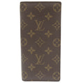 Louis Vuitton Brown Monogram Long Wallet (Bi-Fold) (Pre-Owned)