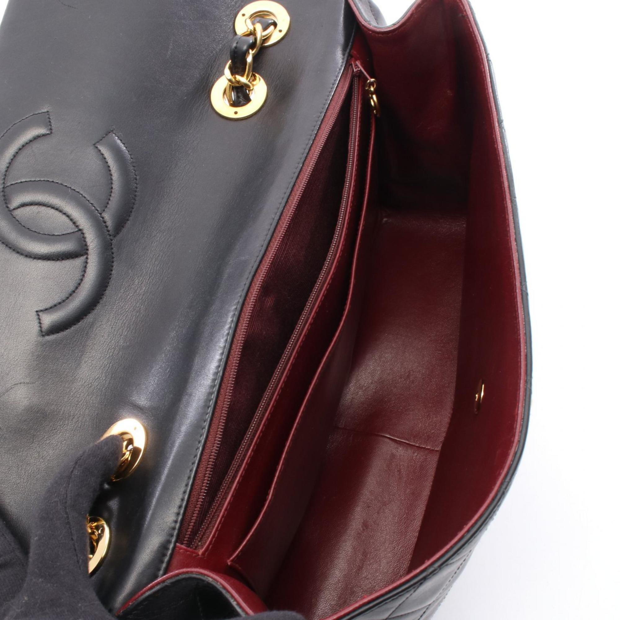 Vintage Classic Single Flap Bag Quilted Lambskin Jumbo